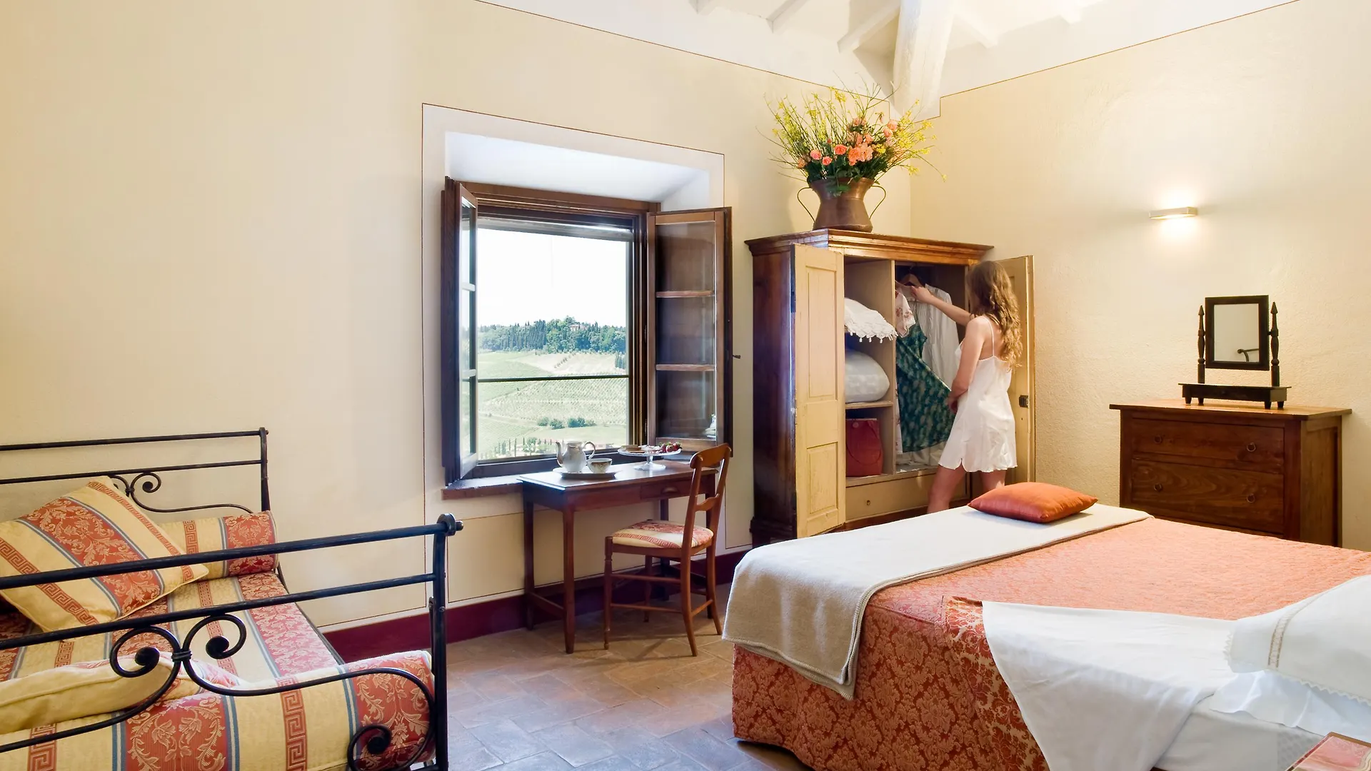 Bauernhof Poderi Arcangelo San Gimignano Italien